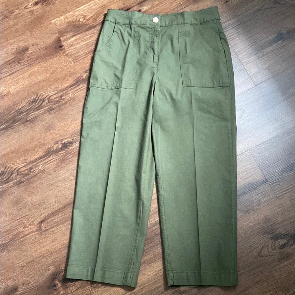 Nicole Miller Olive Trousers